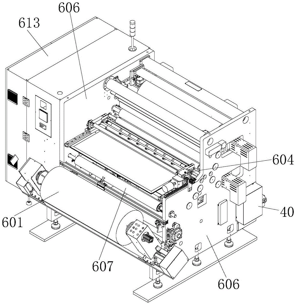 鋰電池隔膜高速分切機的制作方法 鋰電池隔膜高速分切機的制作方法