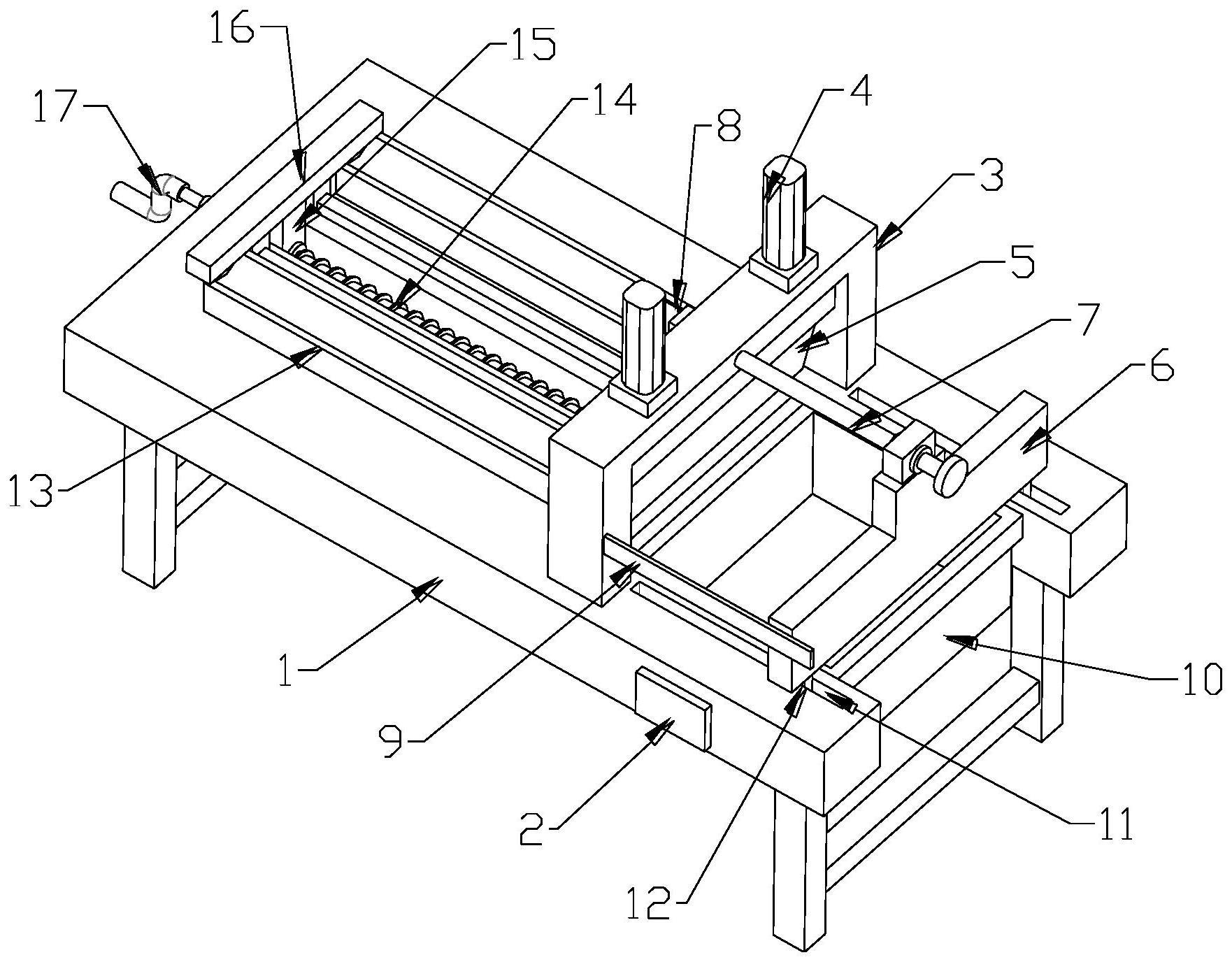 一種定長的紙管分切機(jī)的制作方法 一種定長的紙管分切機(jī)的制作方法