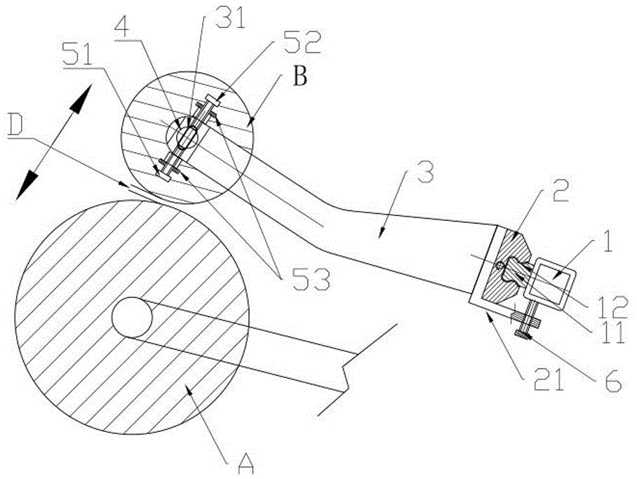 一種F型分切機的收卷壓輥裝置及其調(diào)整方法與流程 一種F型分切機的收卷壓輥裝置及其調(diào)整方法與流程