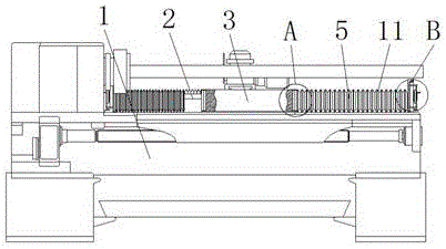 一種數(shù)控紙管精切機的滑軌防護結(jié)構(gòu)的制作方法