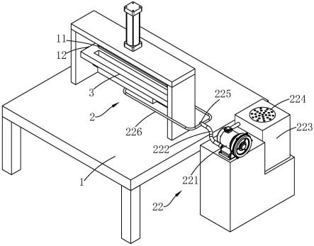 環(huán)保型分切機(jī)的切刀清潔裝置的制作方法 環(huán)保型分切機(jī)的切刀清潔裝置的制作方法
