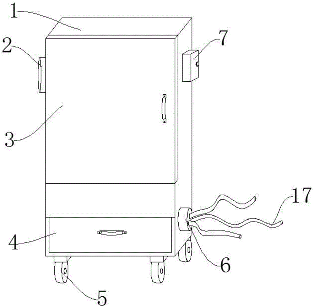 一種包裝袋分切機(jī)除塵裝置的制作方法 一種包裝袋分切機(jī)除塵裝置的制作方法