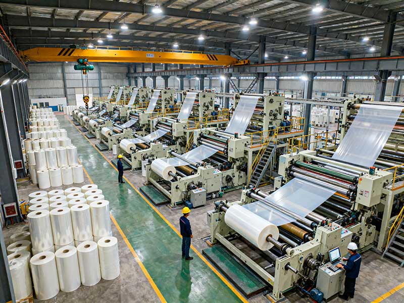 塑料薄膜分切機：薄如蟬翼，切若游絲