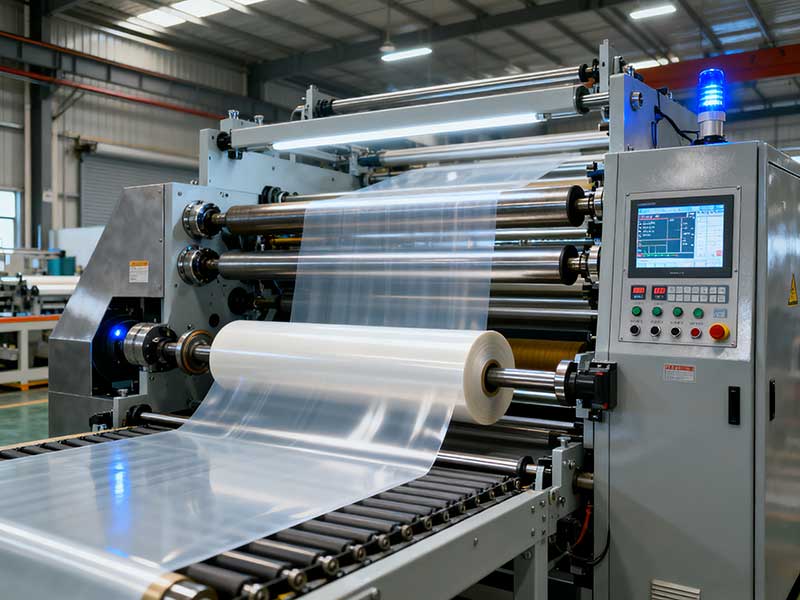 塑料薄膜分切機：薄如蟬翼，切若游絲